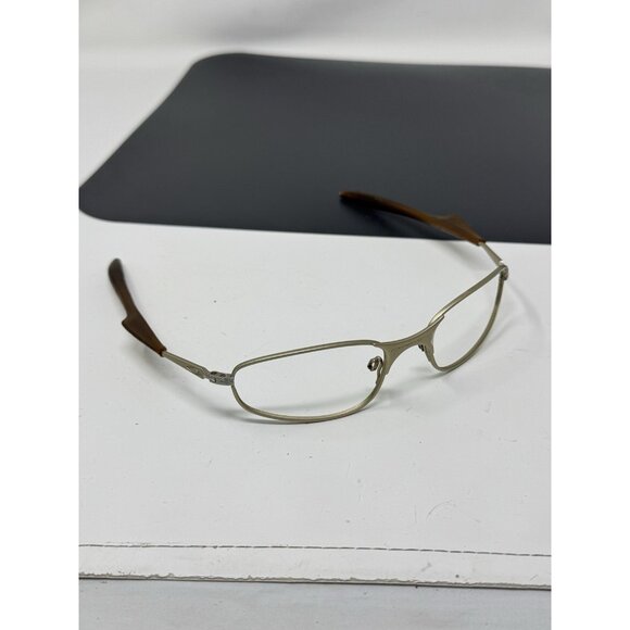 Vintage OAKLEY A WireSunglasses Metal Frame Oval Lens From 1998